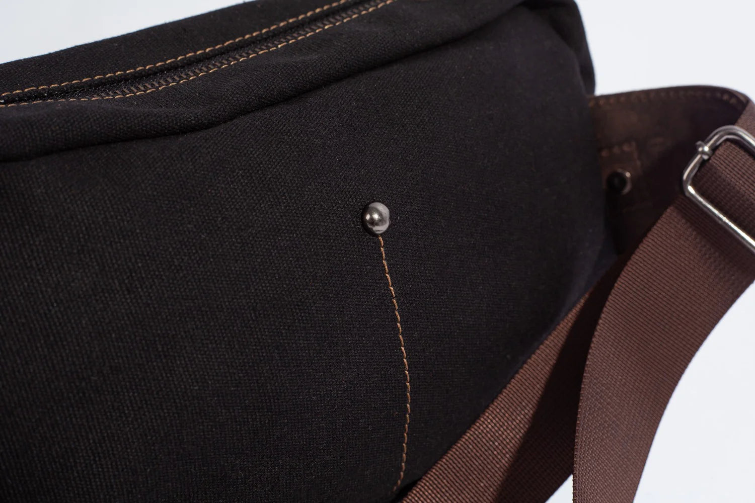 JOOBRAN CHESTER FANNY BAG - BLACK