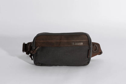 JOOBRAN CHESTER FANNY BAG - DARK GRAY