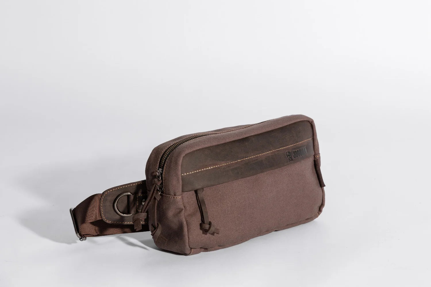 JOOBRAN CHESTER FANNY BAG - LIGHT BROWN