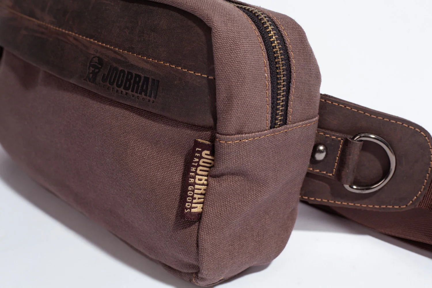 JOOBRAN CHESTER FANNY BAG - LIGHT BROWN
