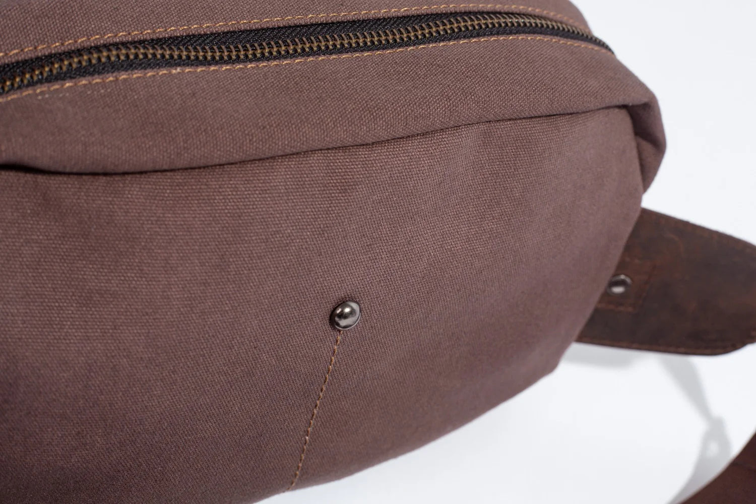 JOOBRAN CHESTER FANNY BAG - LIGHT BROWN