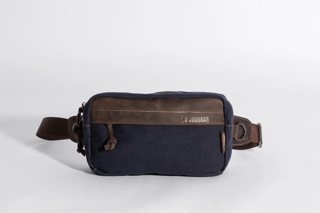 JOOBRAN CHESTER FANNY BAG - NAVY BLUE