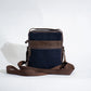 JOOBRAN MULTI-POCKET SHOULDER BAG - NAVY BLUE