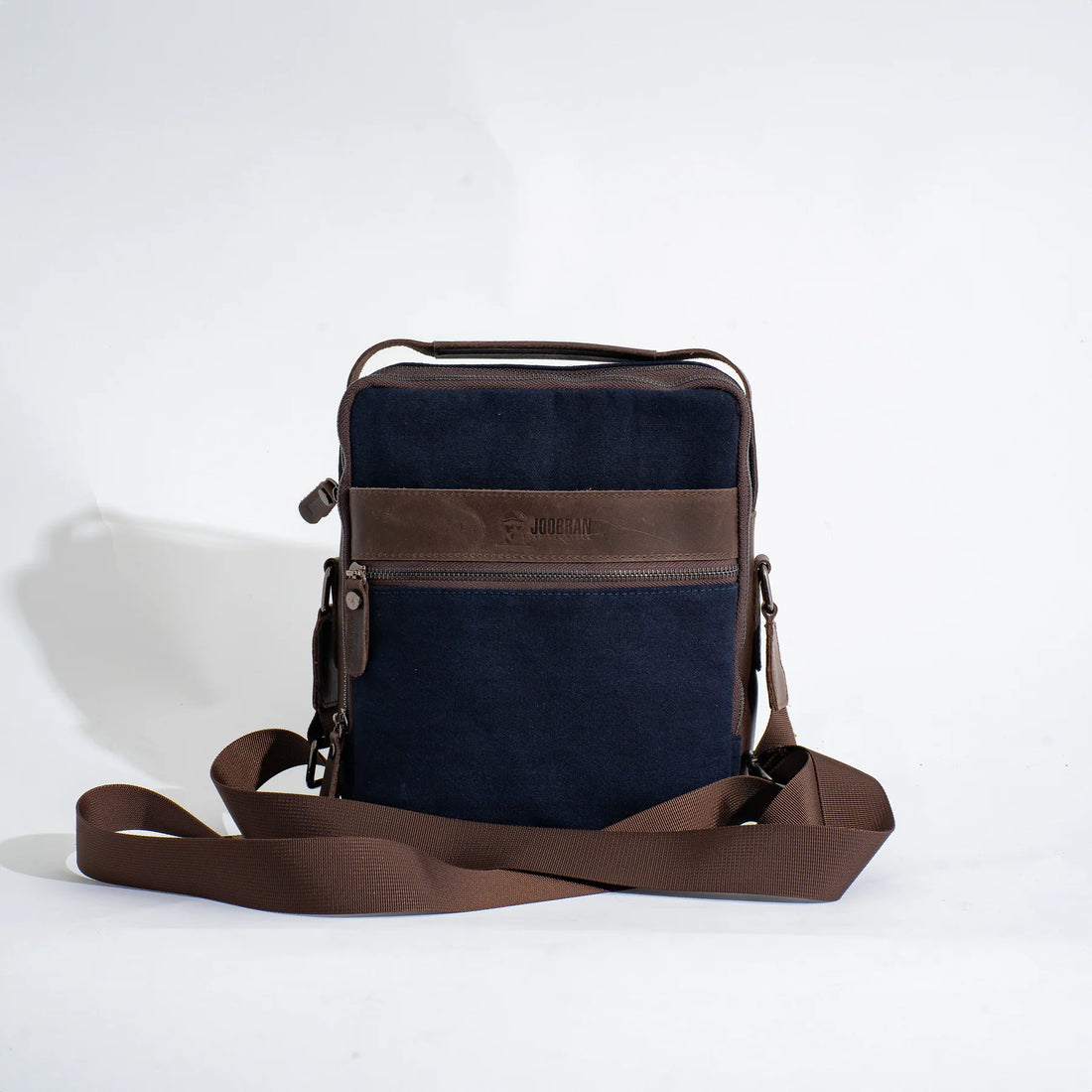 JOOBRAN MULTI-POCKET SHOULDER BAG - NAVY BLUE