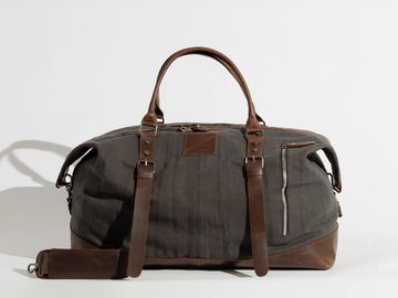 JOOBRAN VINTAGE TRAVEL BAG - DARK GRAY