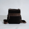 JOOBRAN MULTI-POCKET SHOULDER BAG - BLACK