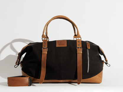 JOOBRAN VINTAGE TRAVEL BAG - BLACK