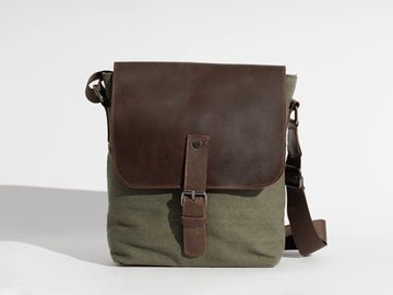 JOOBRAN SHOULDER SATCHEL BAG - ARMY