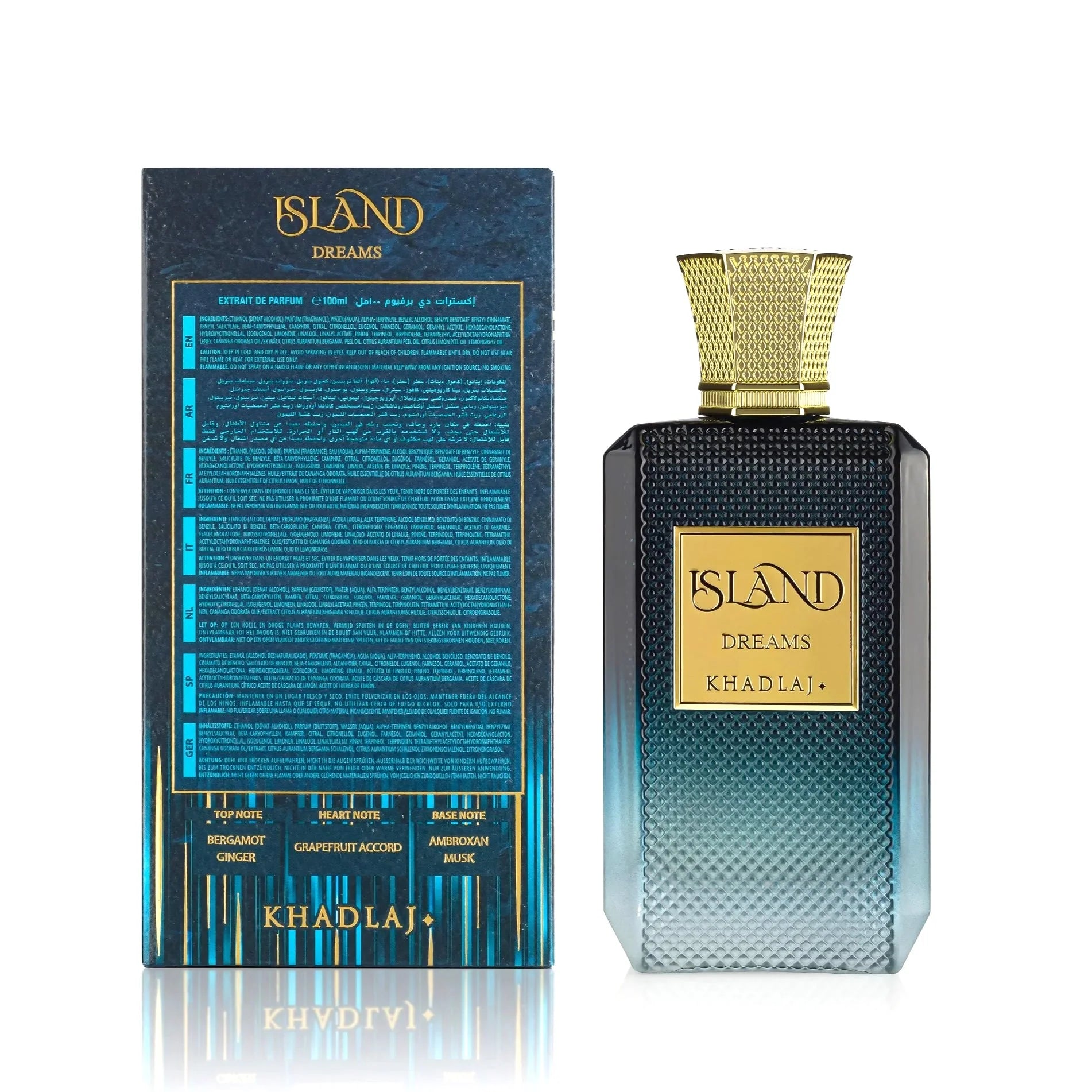 KHADLAJ ISLAND DREAMS 100 ML EXTRAIT DE PARFUM