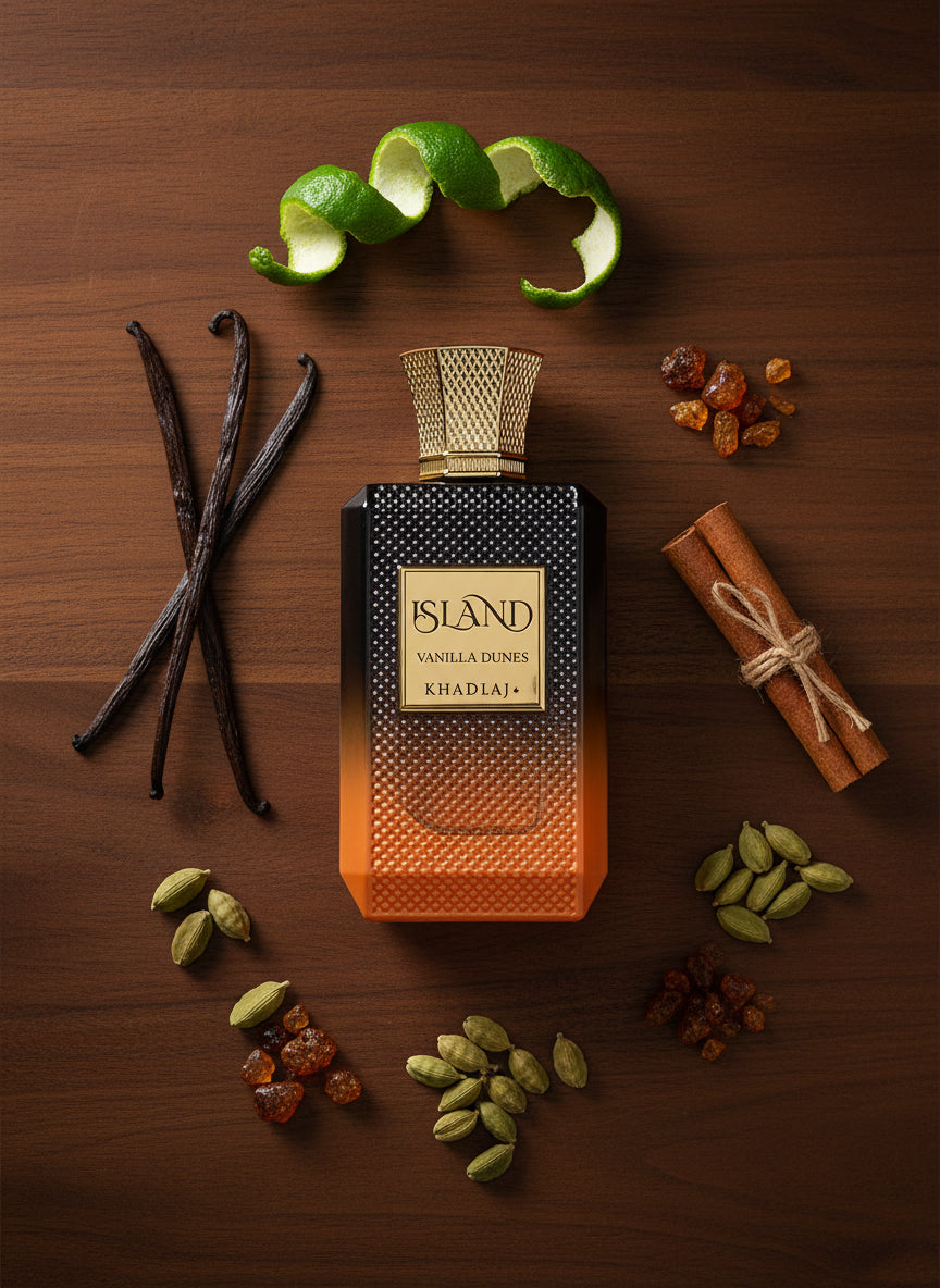 KHADLAJ ISLAND VANILLA DUNES 100 ML EXTRAIT DE PARFUM