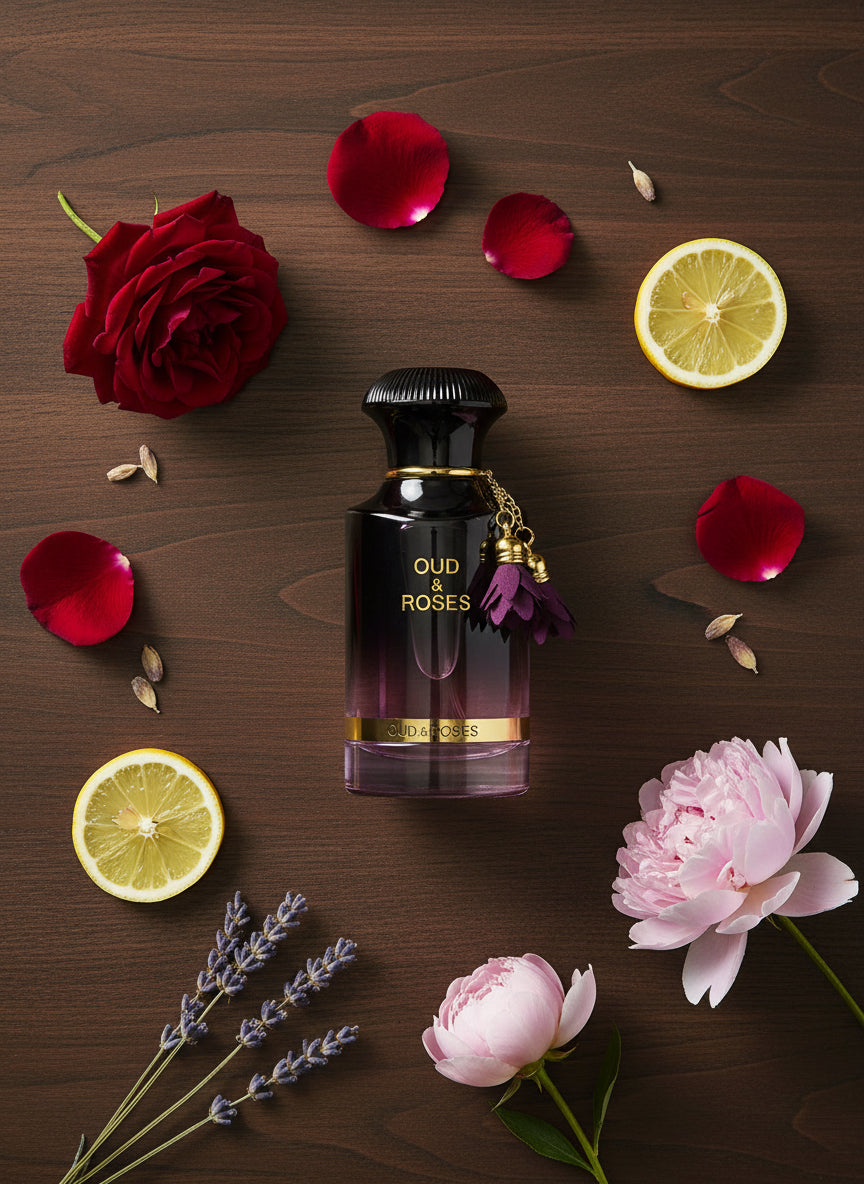 Oud and Roses 60ml By Ahmed Al Maghribi