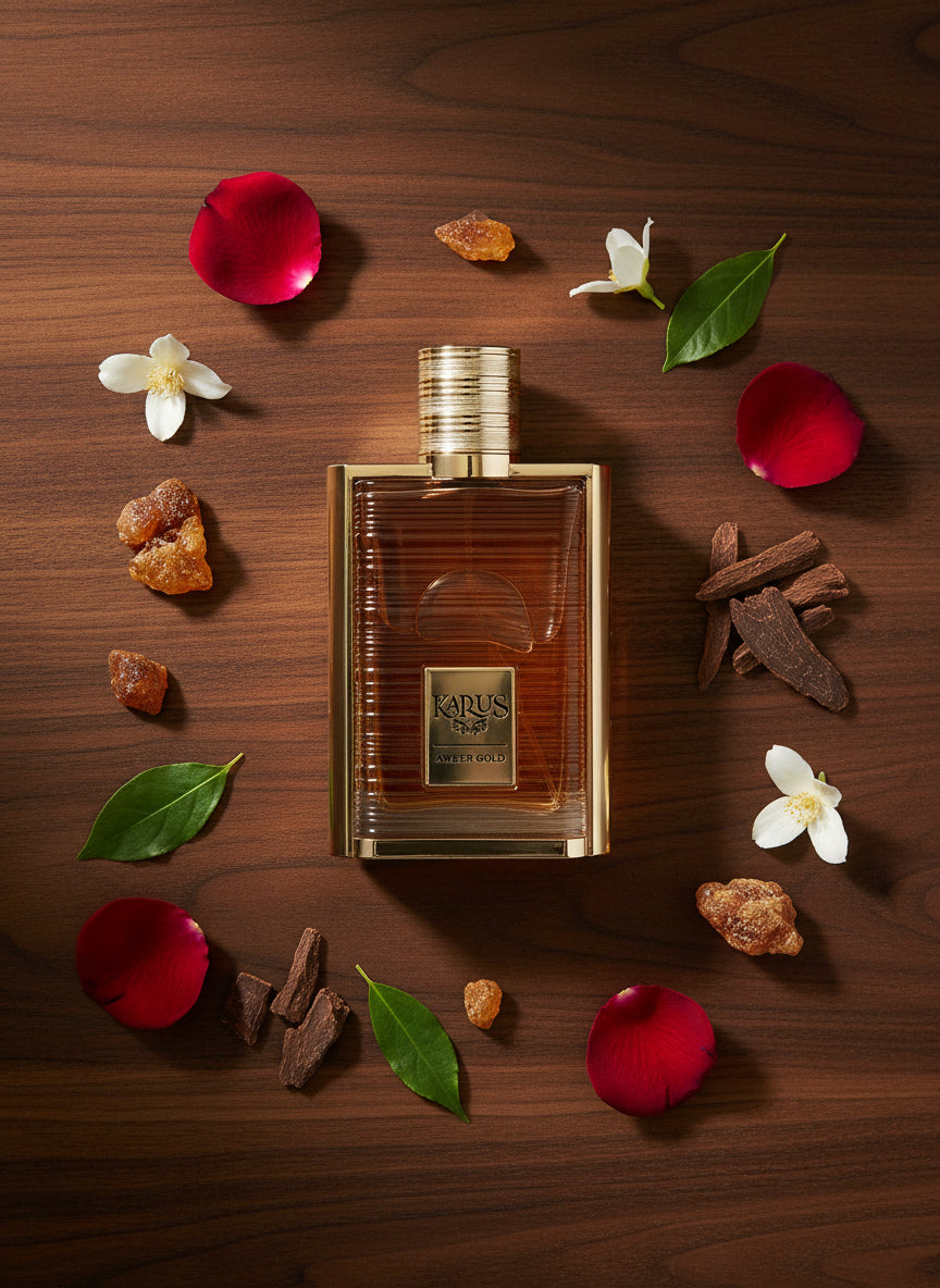 KHADLAJ KARUS AMBER GOLD 100 ML EDP