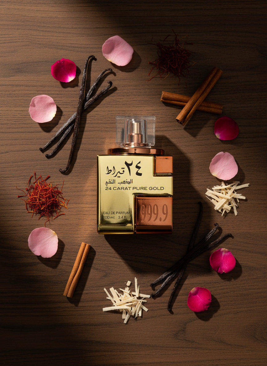 Lattafa 24 CARAT PURE GOLD 100ML SPRAY