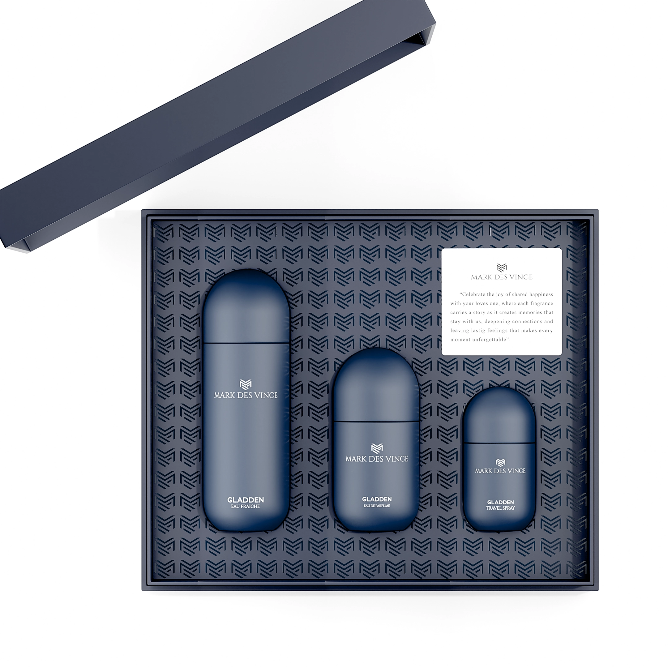 Mark Des Vince Gladden 2.0 EDP 100ML Set New