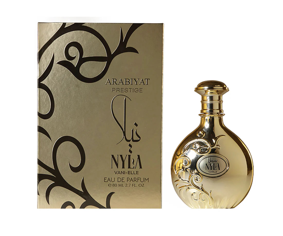 Arabiyat Prestige 
Nyla Vani-elle|
EDP 80ML | UNISEX
