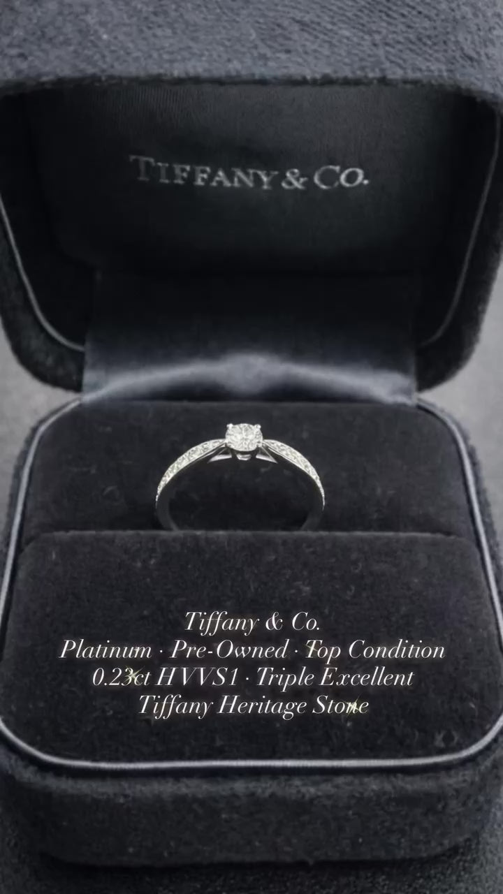 Tiffany & Co. Diamond Solitaire Ring